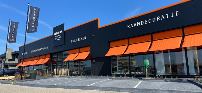Huisstijl op zonwering