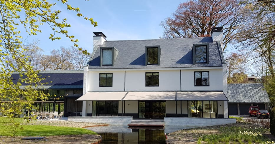 Zonwerende overkapping Wassenaar